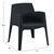 ΠΟΛΥΘΡΟΝΑ ΠΟΛΥΠΡΟΠΥΛΕΝΙΟΥ SLEEK HM6370.02 ΜΑΥΡΗ 57x56x82,5Υεκ. |  Πολυθρόνες κήπου στο espiti