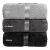 Beauty Home Κουβέρτα μονόχρωμη υπέρδιπλη Jacquard fleece 350gsmArt 11600 σε 10 αποχρώσεις 220x240  Ανθρακί     |  Κουβέρτες Βελουτέ Υπέρδιπλες στο espiti