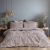 Beauty Home Σετ σεντόνια φανελένια μονά με λάστιχο Gogh Art 12334 105x200+32 Μόκα       |  Σεντόνια Υπέρδιπλα / King Size στο espiti