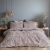 Beauty Home Σετ σεντόνια φανελένια υπέρδιπλα με λάστιχο Gogh Art 12334 170x200+32 Μόκα       |  Σεντόνια Υπέρδιπλα / King Size στο espiti