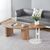 ΣΕΤ ΤΡΑΠΕΖΙ ΣΑΛΟΝΙΟΥ ΜΕ ΒΟΗΘΗΤΙΚΟ ALPER HM21262 MDF SONAMA-ΜΕΤΑΛΛΟ ΛΕΥΚΟ |  Τραπέζια στο espiti