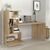 Γραφείο εργασίας Domingo Megapap χρώμα sapphire oak 149,5x60x120εκ. |  Γραφεία στο espiti