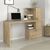 Γραφείο εργασίας Merino Megapap χρώμα sapphire oak 149,5x61,8x120εκ. |  Γραφεία στο espiti