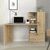 Γραφείο εργασίας Merino Megapap χρώμα sapphire oak 149,5x61,8x120εκ. |  Γραφεία στο espiti