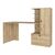 Γραφείο εργασίας Merino Megapap χρώμα sapphire oak 149,5x61,8x120εκ. |  Γραφεία στο espiti