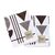 DAS HOME ΣΕΤ ΠΟΤΗΡΟΠΑΝΑ 2ΤΜΧ 40Χ60 0740 GREY, WHITE |  Πετσέτες Κουζίνας στο espiti