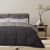 DAS HOME ΠΑΠΛΩΜΑ ΥΠΕΡΔΙΠΛΟ HAPPY 9693 BLACK, GREY |  Παπλώματα Υπέρδιπλα στο espiti