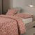 DAS HOME ΣΕΤ ΣΕΝΤΟΝΙΑ KING HAPPY 9683 BORDEAUX, GREEN |  Σεντόνια Υπέρδιπλα / King Size στο espiti