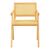 Πολυθρόνα Winslow pakoworld rubberwood-rattan σε φυσική απόχρωση 51x54x80εκ |  Πολυθρόνες τραπεζαρίας στο espiti