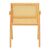 Πολυθρόνα Winslow pakoworld rubberwood-rattan σε φυσική απόχρωση 51x54x80εκ |  Πολυθρόνες τραπεζαρίας στο espiti