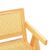 Πολυθρόνα Winslow pakoworld rubberwood-rattan σε φυσική απόχρωση 51x54x80εκ |  Πολυθρόνες τραπεζαρίας στο espiti