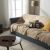 Ριχτάρι Τετραθέσιου 180x350cm GOFIS HOME  Leaf Gold 160/04 |  Ριχτάρια στο espiti