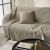 Ριχτάρι Πολυθρόνας 180x175cm GOFIS HOME  Beige 184/06 |  Ριχτάρια στο espiti