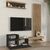 Σύνθεση τηλεόρασης Dumont Megapap χρώμα ανθρακί - sepet oak 180x36,8x200εκ. |  Συνθέσεις σαλονιού στο espiti