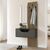 Έπιπλο εισόδου Naro Megapap χρώμα ανθρακί - sepet oak 90x35x204,2εκ. |  Βιτρίνες - Έπιπλα εισόδου στο espiti