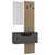 Έπιπλο εισόδου Naro Megapap χρώμα ανθρακί - sepet oak 90x35x204,2εκ. |  Βιτρίνες - Έπιπλα εισόδου στο espiti