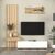 Σύνθεση τηλεόρασης Rosaline Megapap χρώμα λευκό - sepet oak 183x31,3x196,9εκ. |  Συνθέσεις σαλονιού στο espiti