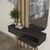 Έπιπλο εισόδου Reyas Megapap χρώμα ανθρακί - sepet oak 90x27x205,6εκ. |  Βιτρίνες - Έπιπλα εισόδου στο espiti