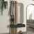 Έπιπλο εισόδου Reyas Megapap χρώμα ανθρακί - sepet oak 90x27x205,6εκ. |  Βιτρίνες - Έπιπλα εισόδου στο espiti