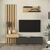 Σύνθεση τηλεόρασης Rosaline Megapap χρώμα ανθρακί - sepet oak 183x31,3x196,9εκ. |  Συνθέσεις σαλονιού στο espiti