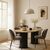 Τραπέζι Bohema Megapap χρώμα μαύρο - sepet oak 180x90x77,7εκ. |  Τραπέζια στο espiti