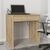 Γραφείο εργασίας Mida Megapap χρώμα sapphire oak 72x60x73,8εκ. |  Γραφεία στο espiti