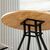Τραπέζι Roma Megapap χρώμα pine oak Ø80x75εκ. |  Τραπέζια στο espiti