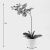 Διακοσμητικό φυτό σε γλάστρα Οrchid Beauty Inart 30x13x46εκ |  Φυτά συνθετικά - Λουλούδια στο espiti