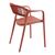 Πολυθρόνα Ankara pakoworld στοιβαζόμενη pp-pe rattan σε terracotta απόχρωση 54x55.5x77εκ |  Πολυθρόνες κήπου στο espiti