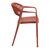 Πολυθρόνα Ankara pakoworld στοιβαζόμενη pp-pe rattan σε terracotta απόχρωση 54x55.5x77εκ |  Πολυθρόνες κήπου στο espiti