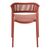 Πολυθρόνα Ankara pakoworld στοιβαζόμενη pp-pe rattan σε terracotta απόχρωση 54x55.5x77εκ |  Πολυθρόνες κήπου στο espiti