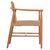ΠΟΛΥΘΡΟΝΑ ΤΡΑΠΕΖΑΡΙΑΣ ROBIN HM18351 ΞΥΛΟ TEAK & ΣΧΟΙΝΙ VIRO ΦΥΣΙΚΟ 53,5x60x78Υεκ |  Καρέκλες στο espiti