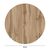 ΕΠΙΦΑΝΕΙΑ ΤΡΑΠΕΖΙΟΥ HPL ΣΤΡΟΓΓΥΛΗ HM5841.36 SONAMA OAK Φ60εκ. |  Τραπέζια κήπου στο espiti