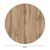 ΕΠΙΦΑΝΕΙΑ ΤΡΑΠΕΖΙΟΥ HPL ΣΤΡΟΓΓΥΛΗ HM5842.36 SONAMA OAK Φ70εκ. |  Τραπέζια κήπου στο espiti