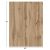 ΕΠΙΦΑΝΕΙΑ ΤΡΑΠΕΖΙΟΥ HPL ΟΡΘΟΓΩΝΙΑ HM6350.36 SONAMA OAK 60x80εκ. |  Τραπέζια κήπου στο espiti