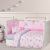 DAS BABY ΣΕΤ ΣΕΝΤΟΝΙΑ FUN 4934 GREY, PINK |  Βρεφικά Σεντόνια στο espiti
