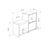 Παπουτσοθήκη Haven Megapap χρώμα sapphire oak - ανθρακί 101x35x80,4εκ. |  Παπουτσοθήκες στο espiti