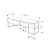 Έπιπλο τηλεόρασης Friday Megapap χρώμα black wood 140x37x45εκ. |  Έπιπλα τηλεόρασης στο espiti