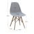 Σετ τραπεζαρία 5τμχ Darlen - Nova Megapap χρώμα sapphire oak - γκρι 125x72x74εκ. |  Σετ τραπεζαρίες στο espiti