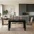 Σετ τραπεζαρία 5τμχ Darlen - Alma Megapap χρώμα sencron black - μπεζ 125x72x74εκ. |  Σετ τραπεζαρίες στο espiti