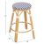 ΣΚΑΜΠΟ ΑΛΟΥΜΙΝΙΟΥ ΜΕΣ.ΥΨΟΥΣ CHINO HM6286.05 BAMBOO LOOK & TEXTILENE ΜΠΛΕ 43x43x65Υεκ |  Σκαμπώ κήπου στο espiti