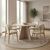 Τραπέζι Virela Megapap χρώμα travertine Ø120x75εκ. |  Τραπέζια στο espiti
