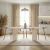 Τραπέζι Linza Megapap χρώμα travertine 180x90x75εκ. |  Τραπέζια στο espiti