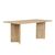 Τραπέζι Linza Megapap χρώμα honey oak 180x90x75εκ. |  Τραπέζια στο espiti