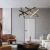 Φωτιστικό οροφής Luminis pakoworld led μέταλλο μαύρο 85x85x40εκ |  Οροφής στο espiti