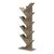 Βιβλιοθήκη Fyllo pakoworld sonoma 50x25x141.5εκ |  Βιβλιοθήκες στο espiti