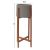 ΓΛΑΣΤΡΑ ΕΣΩΤ.ΧΩΡΟΥ RENTIL HM4684.03L FIBER CEMENT ΧΡΩΜΑ ΓΚΡΙ--ΒΑΣΗ TEAK Φ25x65Υ |  Φυτά συνθετικά - Λουλούδια στο espiti