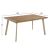 ΤΡΑΠΕΖΙ ΑΛΟΥΜΙΝΙΟΥ ΜΕ POLYWOOD TABER HM5132.04 ΚΑΠΟΥΤΣΙΝΟ 160x92x72Υεκ |  Τραπέζια κήπου στο espiti
