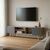 Έπιπλο τηλεόρασης Osclo pakoworld sonoma-ανθρακί 160x30x41εκ |  Έπιπλα τηλεόρασης στο espiti