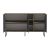 Μπουφές Balain pakoworld sonoma-ανθρακί 142x35.5x83εκ |  Μπουφέδες στο espiti